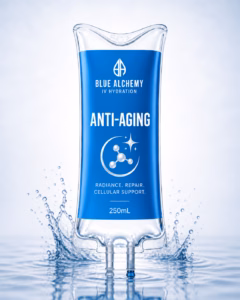 Blue Alchemy Wellness Anti-Aging infusion bag