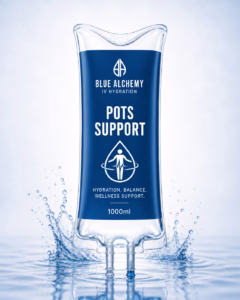 Blue Alchemy Wellness POTS Infusion bag